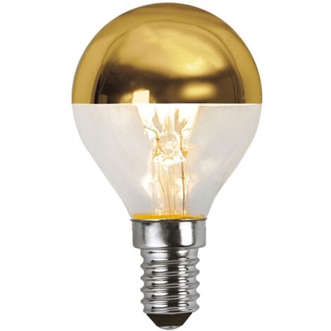 Filament LED, E14, 2700 K, 80 Ra, A, Goldkopf,