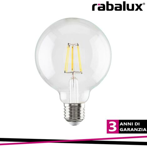 FILAMENT LED E27 G95 7W 4000K  870LM                                                                     - Luce NATURALE