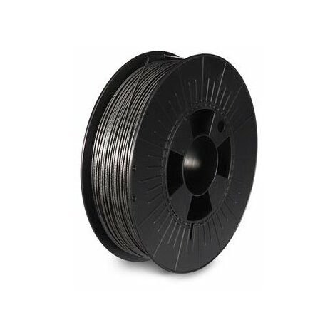 Filament pla 1 75 mm - gris métallique - mat - 750 g
