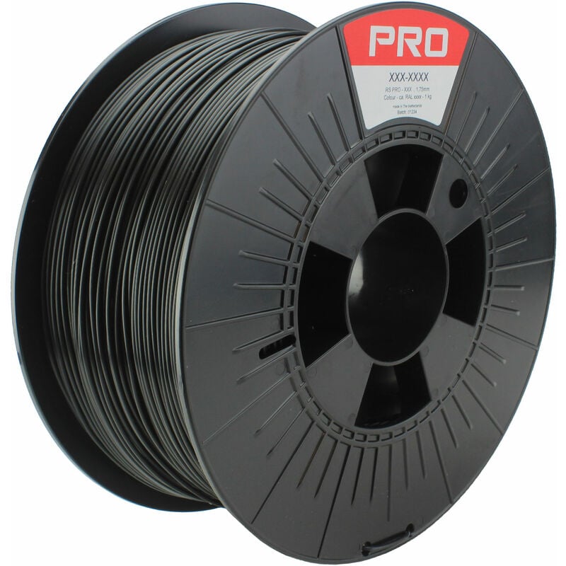 Filament pour imprimante 3D, pla, ø 1.75mm, Noir, 1kg, fdm ( Prix pour 1 )
