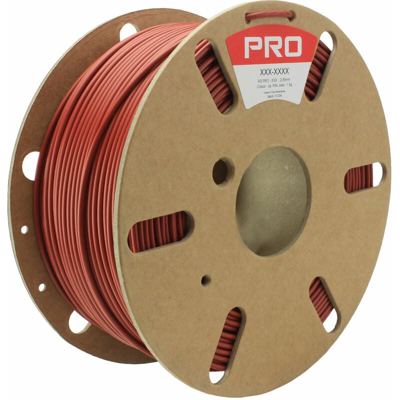 Filament pour imprimante 3D, pla, ø 2.85mm, Rouge, 1kg, fdm ( Prix pour 1 )