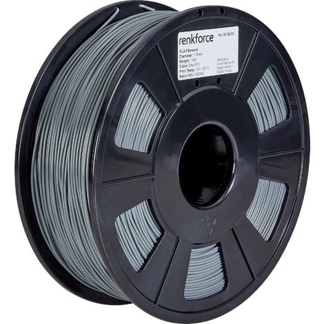 Filament renkforce PLA 1.75 mm gris, 1 kg S565021