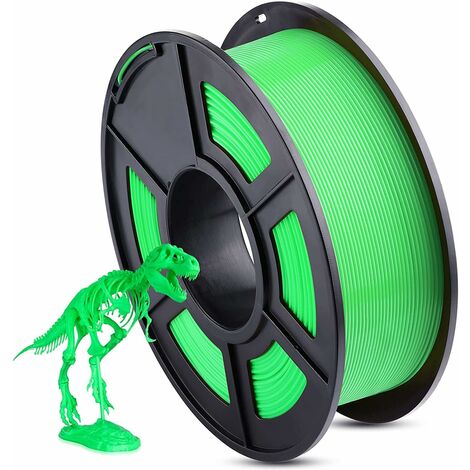 Filamento MINKUROW 1,75 Mm, Filamento De Impresora 3d Pla Plus, Precisión Dimensional +/- 0,03 Mm, Bobina De 1 Kg (2,2 Lbs) Filamento De Impresión 3d Para Impresora 3d, Verde Claro