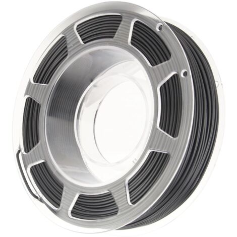 Filamento PLA+ 1,75 mm Nero, Upgrade PLA+ 2.0 Filamento per stampa 3D più forte e resistente, Precisione dimensionale 20-50 mm/s
