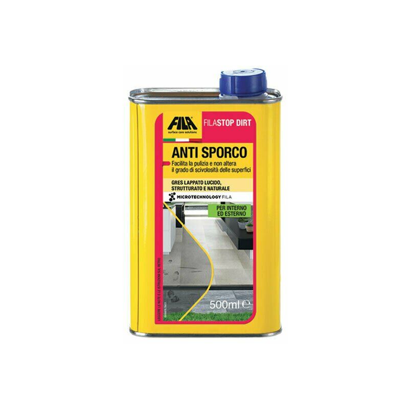 Image of Stop Dirt Fila Anti Sporco Pulitore Superfici in Gres Interno Esterno 500 ml