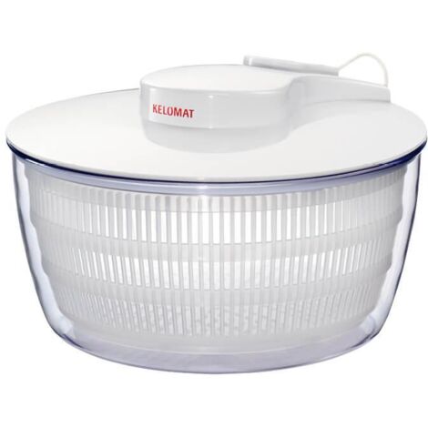 Filatrice per insalata Kelomat bianca Ø24 cm in plastica