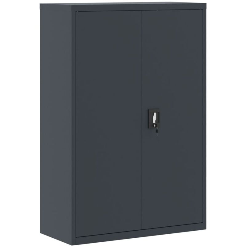 Vidaxl - File Cabinet Anthracite 90x40x140 cm Steel