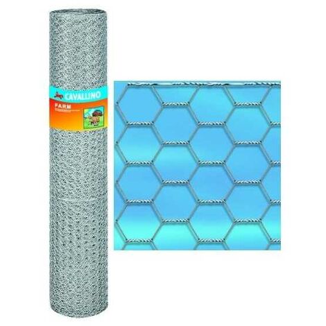 File Cheval de Fer Triplex Hexagonale 50m 25/3 150