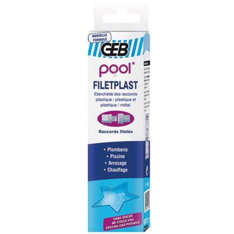 Fileplast: compuesto de sellado para accesorios de plástico 100g