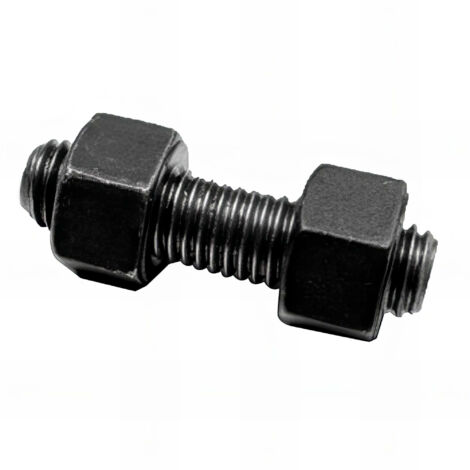 Filet + 2 écrous montés D. 24 x 150 mm Brut - Boite de 20 pcs - Fixtout F24150B7
