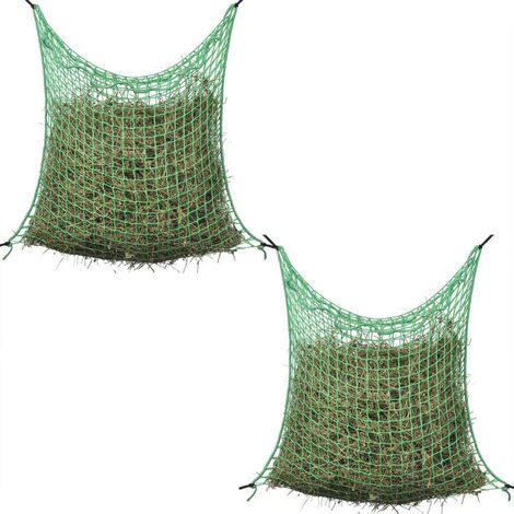 Filet à foin de VOSS.farming pour balles de foin rondes - 1,60 x1,60 m,  maillage 4,5 x 4,5 cm