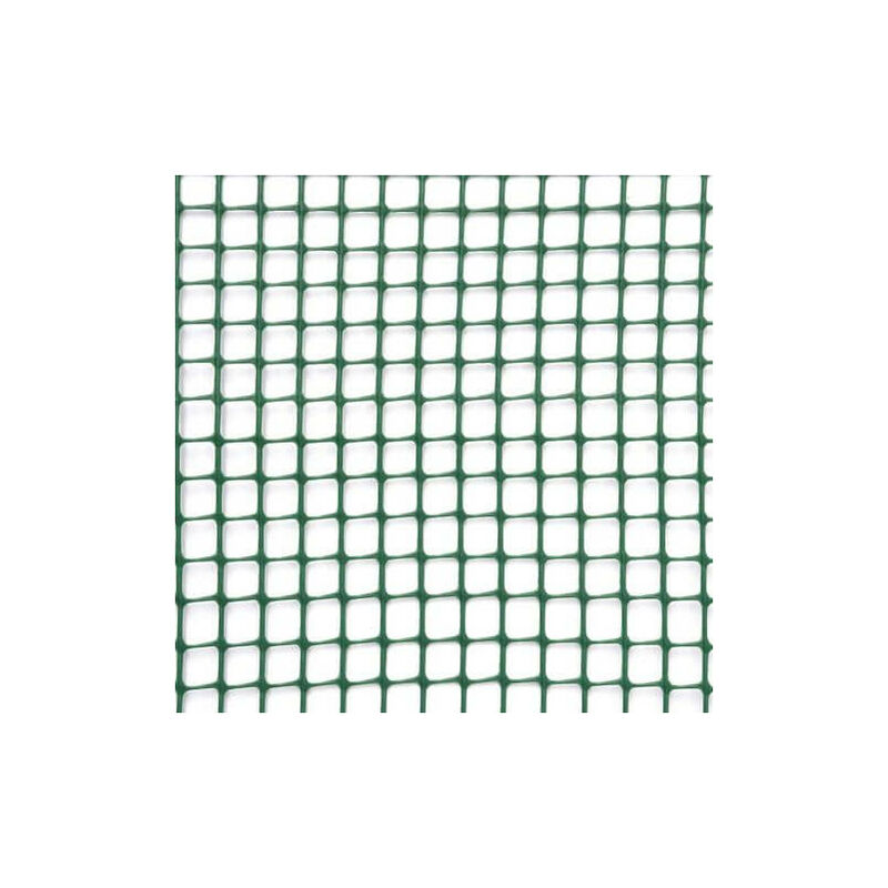 Iperbriko - Filet à mailles carrées marron 10 mm - 1x5m