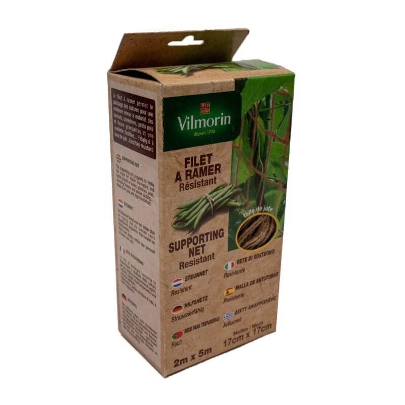 Multitanks - Filet à ramer en jute 2m x 5m mailles 17cm x 17cm