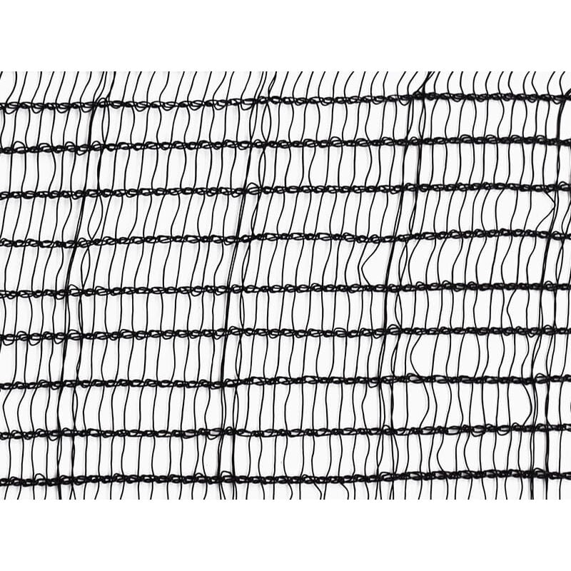 Filet anti-batracien - Noir - 85g/m² - Renfort et boutonnières côtés 0.85m x 20m Noir