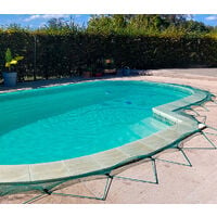 Filet de protection anti feuille pour piscine jusqu'à 12x6 m