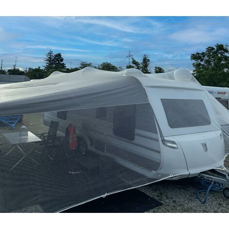 Filet anti-grêle 8x8m pour caravane, voiture ou arbre