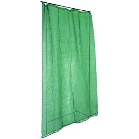 Filet anti-insecte en rideau Vigor pour porte Vert, 1,5 x 2,5 m