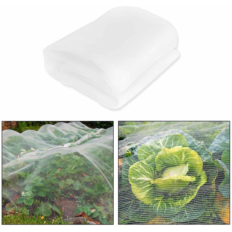 Filet Anti Insecte Potager,Filet Anti Insectes,Filet Anti-Insectes,Voile Anti Insecte Potager 3x10M,Filet Potager,Filet de Protection Jardin,Filet