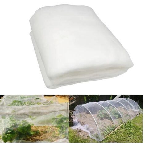Filet Anti-Insectes 3m x 10m, Protection Fine pour Potager et Jardin