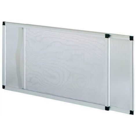 Filet anti-insectes extensible en aluminium anodisé 70X50H cm
