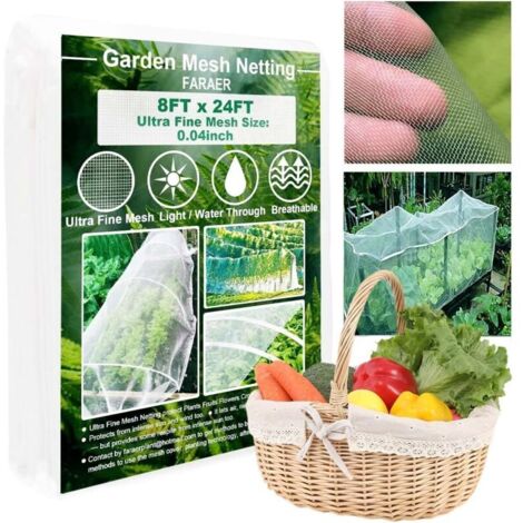 Filet anti-insectes pour verger, serre végétale, filet anti-oiseaux, sac de jardin horticole, couverture végétale pour arbres fruitiers