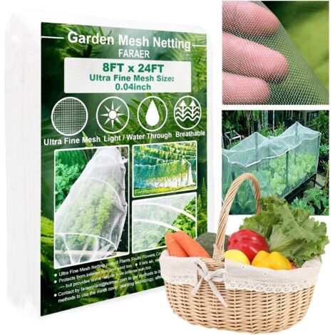 Filet anti-insectes pour verger, serre végétale, filet anti-oiseaux, sac de jardin horticole, couverture végétale pour arbres fruitiers