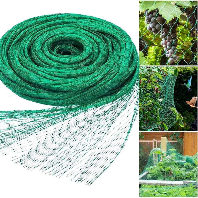 Peny - Filet Anti-oiseau lourd clôture de jardin et cultures clôture de protection maille Anti oiseau cerf chat chien poulet 4m 5m