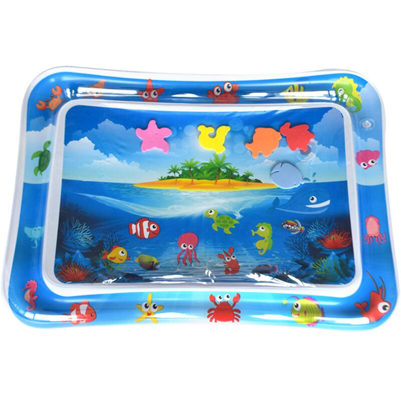 Mowze - Tapis de jeu aquatique - Tapis de jeu d'activité pour les tout-petits 3 6 9 mois - Cadeau de jouet sensoriel pour bébé pour filles garçons,