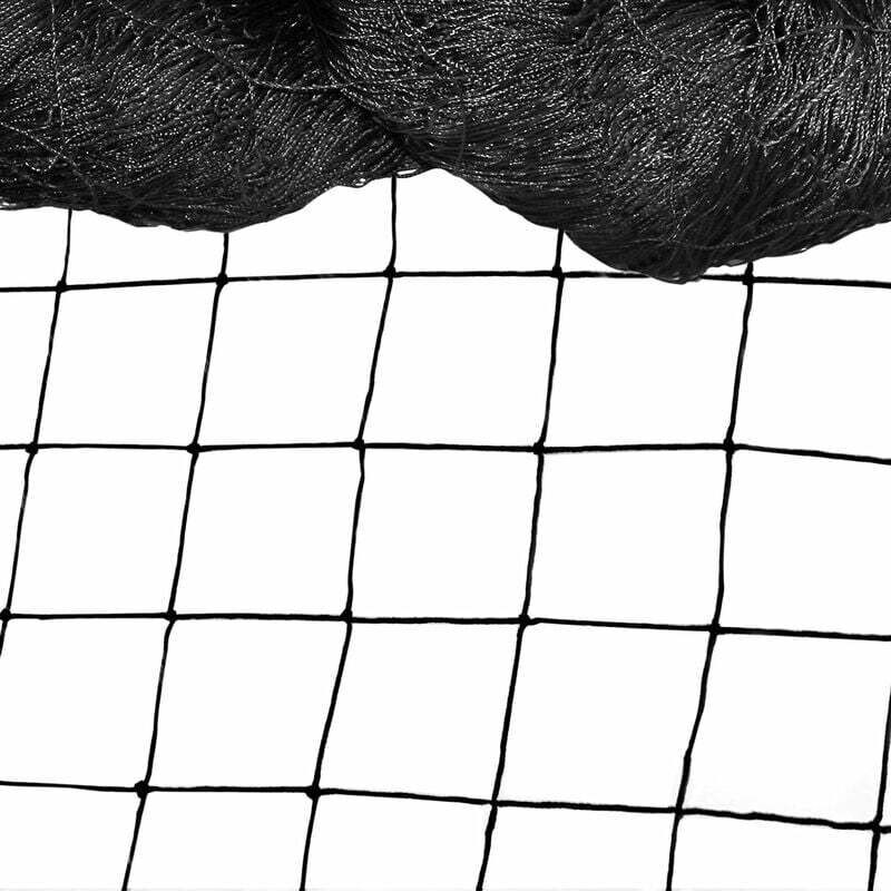 Filet anti-oiseaux – Filet de jardin de 7,6 x 15,2 m pour protéger les arbres fruitiers, filet anti-oiseaux très résistant.