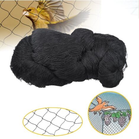 Filet anti-oiseaux, filet de sécurité, filet de jardin, filet pour bassin, filet pour volière, filet anti-oiseaux pour bassin, robuste et anti-UV (15 m x 3 m)