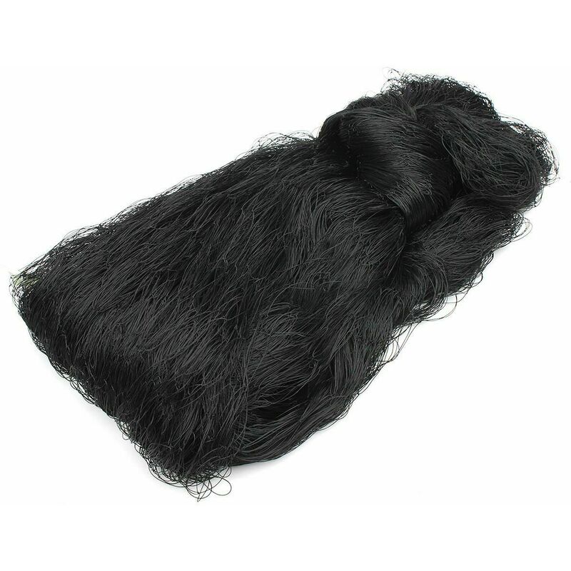 Filet Anti Oiseaux Filet Oiseaux Robuste, Filet Voliere Poulailler, Filet de Protection pour Oiseaux,Noir, 20m x 5m - Alwaysh