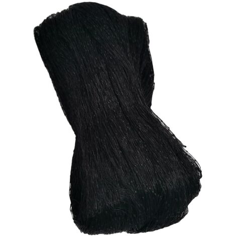 Filet Anti Oiseaux Noir 7.5m X 15m - Robuste Protection pour Volière, Poulailler, Potager et Fruits