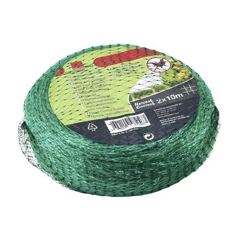 Filet anti-oiseaux 12gr/m² vert - Maille 25x25mm - rouleau de 100m