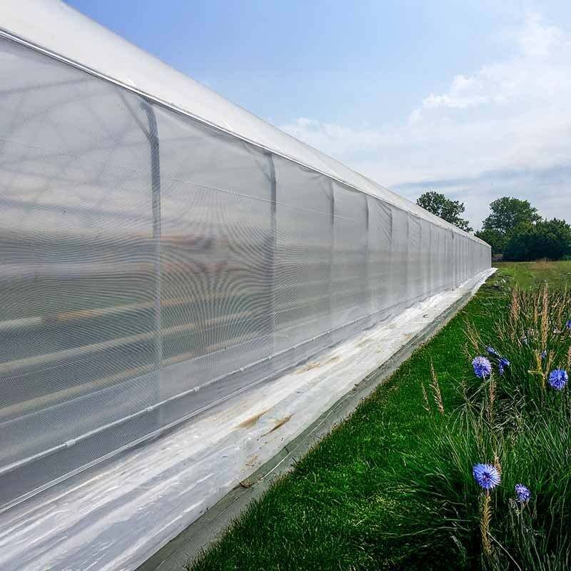 Atout Loisir - Filet Brise-vent - ombrage Blanc- 106gr/m² - Long 8 m, Larg 6 m