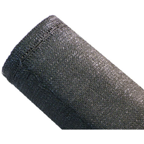 Filet Brise-Vue - 90% - 185gr/m² - Gris - Boutonnières - Grandes dimensions 2m x 50m Gris foncé
