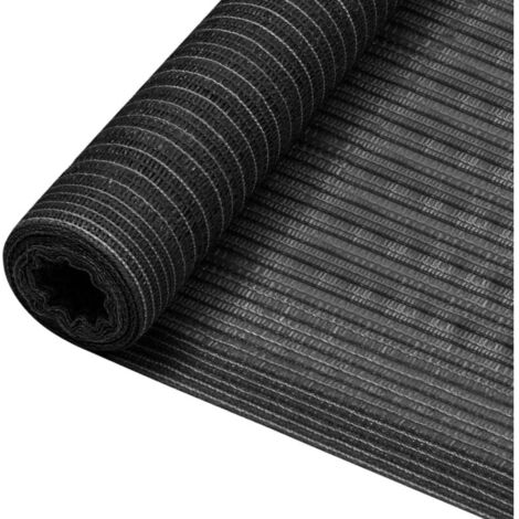 Filet brise-vue Anthracite 1,8x25 m PEHD 75 g/m²
