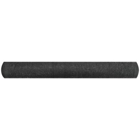 Filet brise-vue Noir 1,2x10 m PEHD 150 g/m² CFW823997