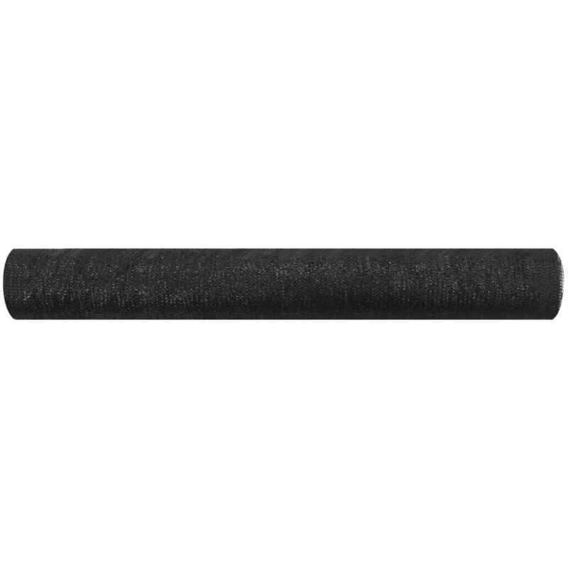 Filet brise-vue Noir 1,5x10 m pehd 75 g/m²