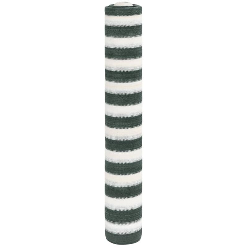 Vidaxl - Filet brise-vue vert et blanc 2x25 m pehd 75 g/m²