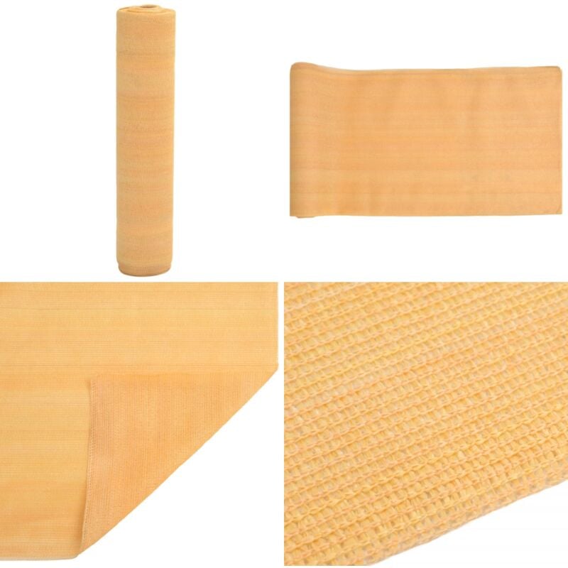 Vidaxl - Filet brise-vue sable 1x25 m pehd 150 g/m² - Filet Brise Vue - Écran De Jardin - Intimité Jardin - Parasol Alternatif - Protection Solaire