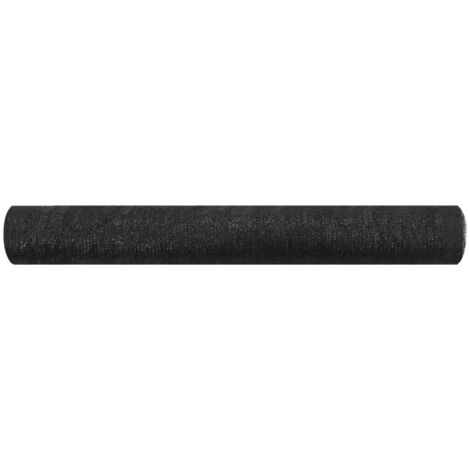 Filet brise-vue，Clôture brise-vue Noir 2x10 m PEHD 75 g/m² CFW33235