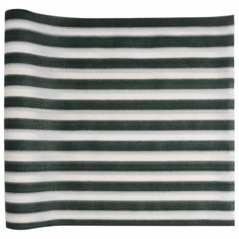 Filet brise-vue，Clôture brise-vue vert et blanc 2x10 m PEHD 150 g/m² CFW33298