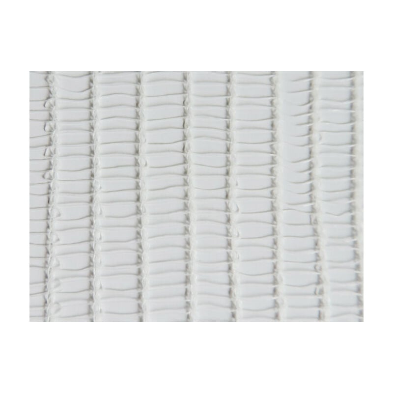Maillestore - Filet échafaudage 50g/m² - Mailles rectangulaires - Pose rapide Blanc 3m x 100m