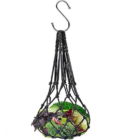 filet D'alimentation Pour Poulet (noir), Mangeoire Lgumes Suspendue, Mangeoire Fruits Pour Poulet, Sac Brochette De Lgumes Pour Poulet, Porte-f