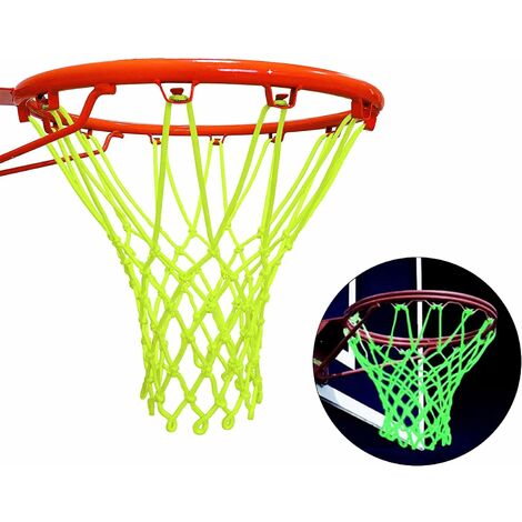 Filet de Basket Lumineux Brillent, Filet Panier De Basket, Accessoires de Filet de Basket-Ball