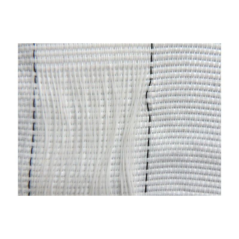 Filet échafaudage tissée 130g/m² - Ignifugé Euroclass NF 13501 - Tissé Blanc 2.57m x 50m Sans loops