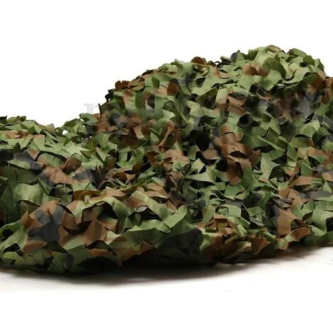 Filet Camouflage Militaire Renforce Filet de Camouflage Filet de Camouflage en Tissu Oxford / Housse de Camouflage Convient pour Camping de Chasse Caché Filet de Camouflage Militaire Une Variété Ta 