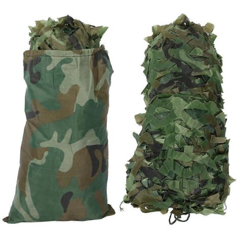 Filet de camouflage jungle/bois 20244x5m pour camping extérieur