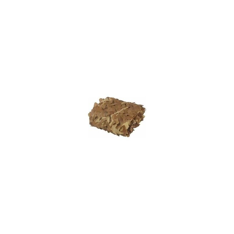 Shmshng - Filet de Camouflage Parfaits pour Chasse, Ombrage,Camouflage Décoration,Parasol,Terrasse Protection Solaire, Sable, 2x5m