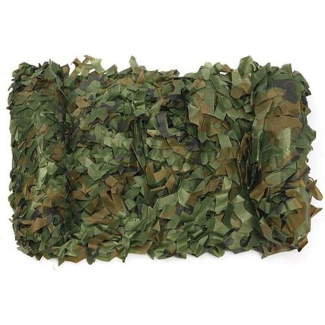 Filet de Camouflage Protection Solaire Camo pour Parasol Camping Chasse Décoration Abri Ombre de Tente 23m